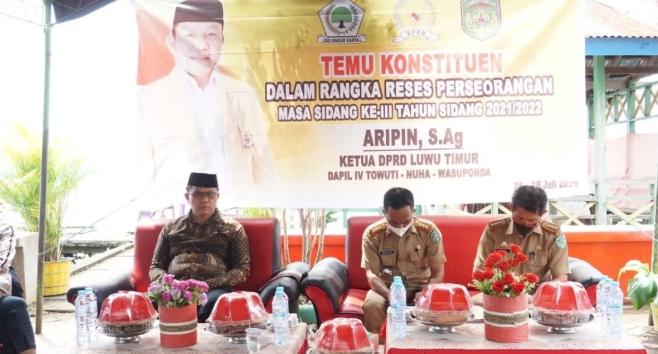 Ketua DPRD Lutim Aripin Reses Perseorangan di Desa Nikkel C855AF73-D7F1-4DE6-9DEB-7EEF7B3FADF2