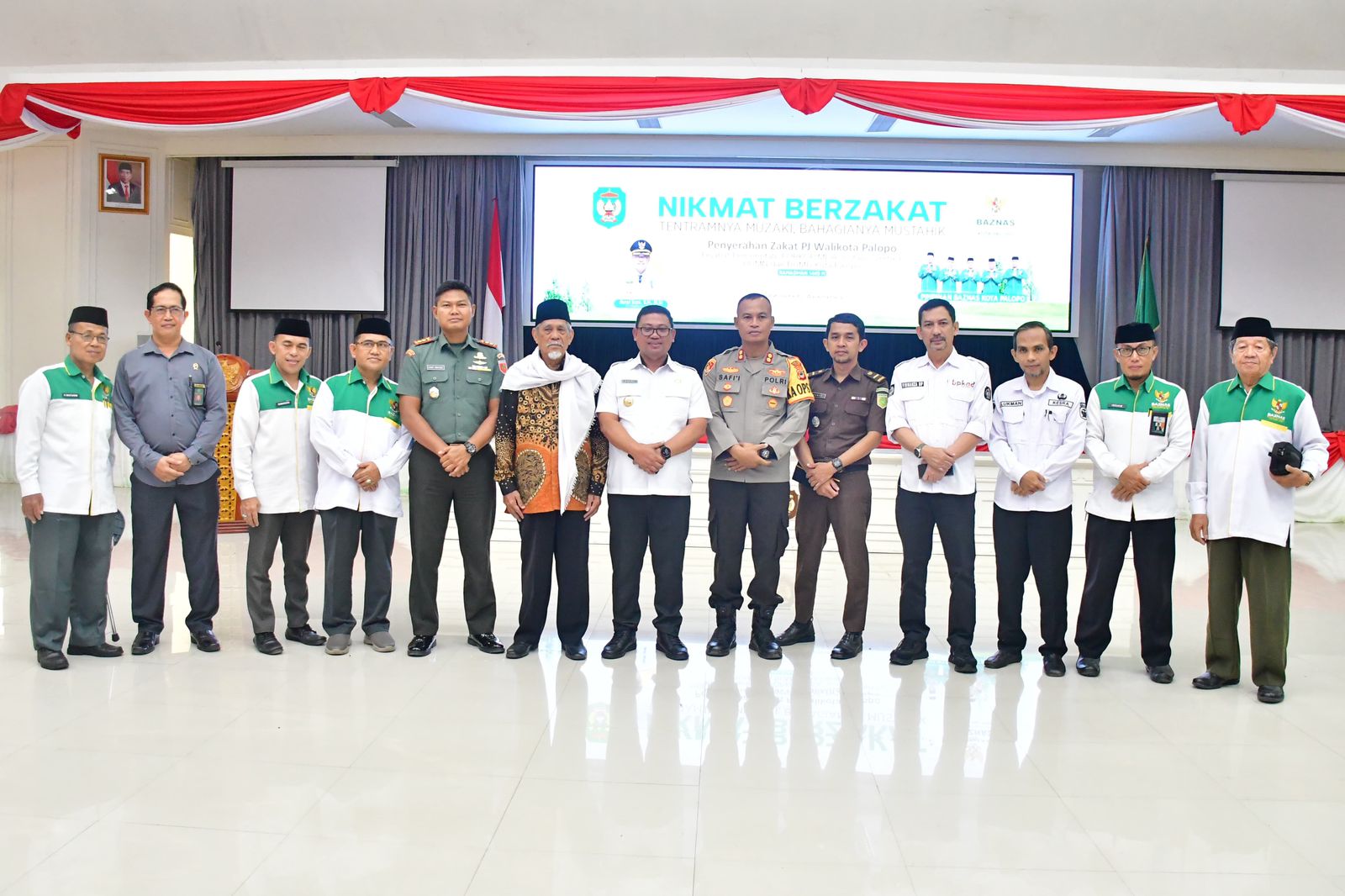 Serah Terima Zakat Fitrah serah terima zakat