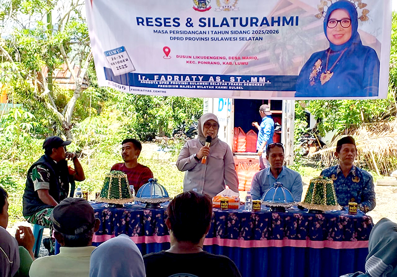 Serap Aspirasi di Mario, Fadriaty: Efisiensi Anggaran Efek Program Prioritas Nasional