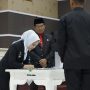 Wali Kota Palopo Hj. Naili Trisal melantik pejabat pimpinan tinggi Pratama dan pejabat administrator lingkup Pemerintah Kota Palopo yang dilaksanakan di Auditorium Saokotae, Jumat (13/02/2026).